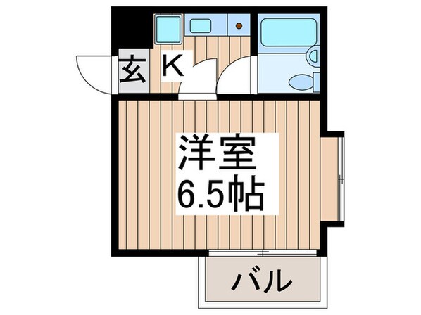 クリオ北大宮壱番館（106）の物件間取画像